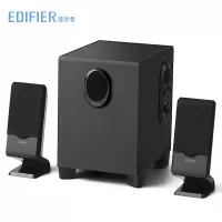 漫步者 (EDIFIER)R101V 蓝牙版多媒体2.1音箱 蓝牙音箱 音响 电脑音箱 黑色