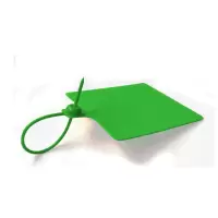安赛瑞(SAFEWARE)塑料封条(100根装)一次性塑料铅封 物流防盗施封锁 货柜安全封条 红色 全长28cm