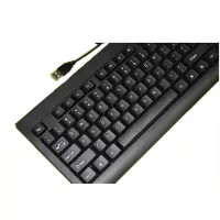 爱国者(aigo) W912有线键盘台式笔记本电脑外设家用办公商务USB舒适手托防水静音