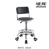【硕辉】SH-B01实验凳 皮革椅面升降凳子 450*450*60