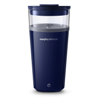 摩飞电器(Morphyrichards)便携式搅拌杯料理机冲奶杯咖啡杯健身代餐粉杯MR9000蓝色