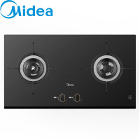 美的(Midea)燃气灶 家用一级能效5.0KW大火力 智能防干烧燃气灶JZT-Q80款