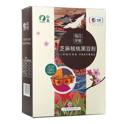 中粮山萃芝麻核桃黑豆粉150g*1