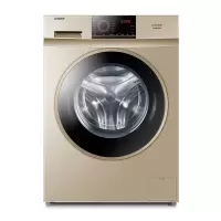 全自动洗衣机滚筒一级变频洗衣机节能静音10公斤+中途添衣+高温杀菌