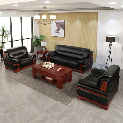 全简办公沙发会客沙发接待沙发时尚简约商务沙发组合