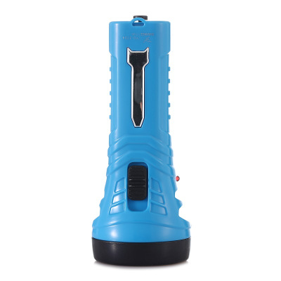 雅格(yage)YG-3704 充电手电筒LED便携照明 -蓝色(单位:件)