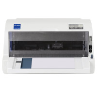 爱普生(EPSON)LQ-615KII 82列针式打印机 发票 票据打印机 高速高效