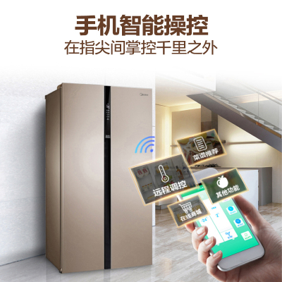 美的(Midea)冰箱BCD-535WKZM(E)