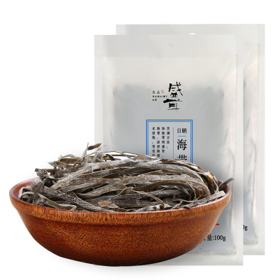 盛耳 海带丝100g*2袋 盐渍干海带丝裙带菜细丝新鲜干海带干货特产食材