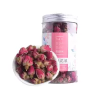 姚朵朵玫瑰花茶55g 干花泡茶 干玫瑰重瓣玫瑰花茶花瓣 女士茶饮
