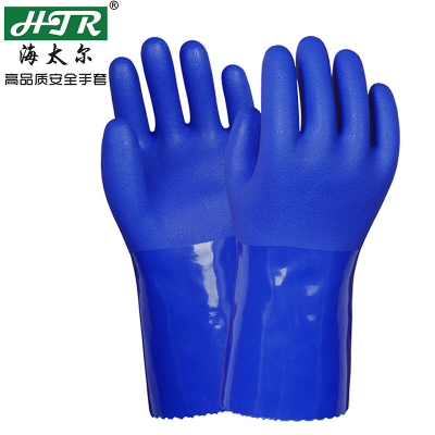海太尔 10-224 耐磨防滑 耐油耐酸碱 棉质内衬手套，一双装 可定制