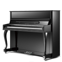 珠江 UH118A1 钢琴(含钢琴凳和钢琴罩)151(L)*60(W)*118(H) 黑色