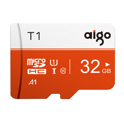 爱国者(aigo)T1手机内存卡32G tf卡+读卡器套餐组合商品