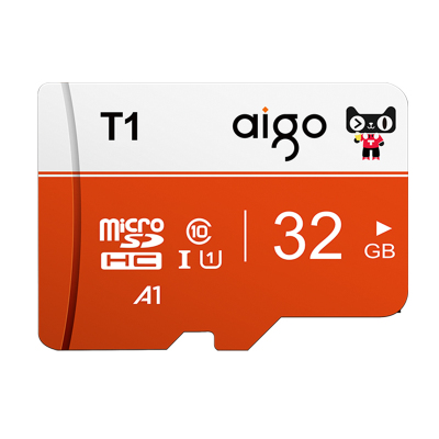 爱国者(aigo)T1联名版手机内存卡32G tf卡+读卡器套餐组合商品