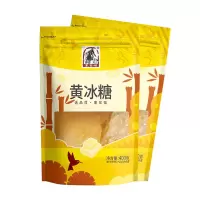 塞翁福黄冰糖400g*2袋家庭装散装多晶老冰糖大块