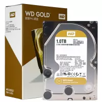 西部数据(WD) 金盘 1TB SATA6Gb/s 7200转 128M WD1005VBYZ 企业硬盘