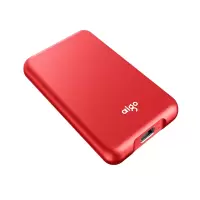 爱国者(aigo)1TB USB 3.1 移动固态硬盘 (PSSD) S7 红色