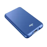 爱国者(aigo)500GB USB 3.1 移动固态硬盘 (PSSD) S7 蓝色