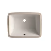 【LONGER】 LE-5556 方形台下盆 洗脸盆 洗手盆 卫生间面盆 高温陶瓷600*420*200（计价单位：个）