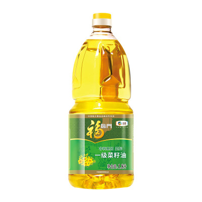 福临门非转基因压榨一级菜籽油1.8L
