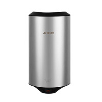艾克(AIKE)单面感应高速干手机 卫生间挂壁式烘手器 304不锈钢抛光 AK2805