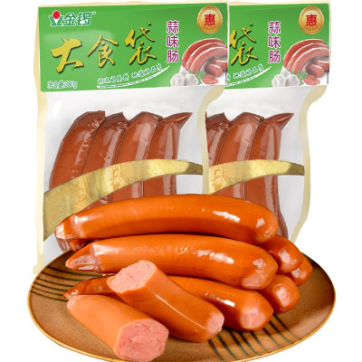 金锣大食袋蒜香味380g*5袋
