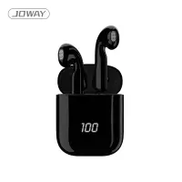 JOWAY H107 蓝牙耳机 TWS无线耳机 带数显 黑色