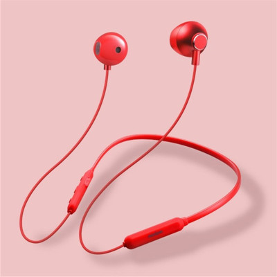 传枫生活 wopow/沃品BT25无线运动蓝牙耳机跑步双耳入耳颈挂4.2线控耳机