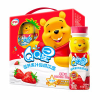 伊利 QQ星草莓味营养果汁酸奶200ml*16瓶/箱