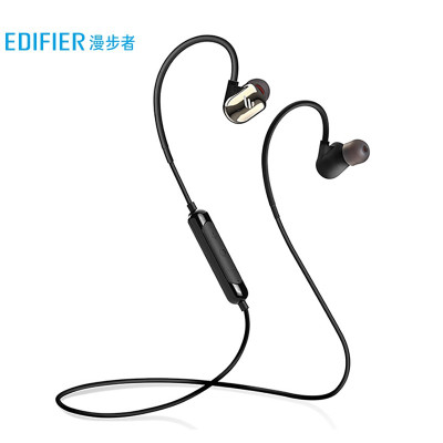 漫步者(EDIFIER)W295BT+ 入耳式运动蓝牙耳机 无线耳机 手机耳机 防水防汗 续航持久钛灰黑