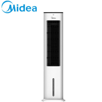 美的(Midea)遥控空调扇塔扇冷风蒸发式 ACA10XBR 低噪音 白色