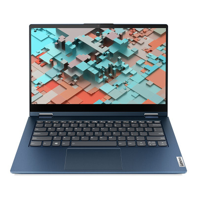 联想ThinkBook 14s Yoga酷睿版 14英寸360°翻转超轻薄笔记本 i7-1165G7 16G 512G 可触控 蓝色