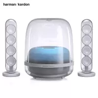 哈曼卡顿(Harman Kardon)SoundSticks 4 无线水晶4代音箱