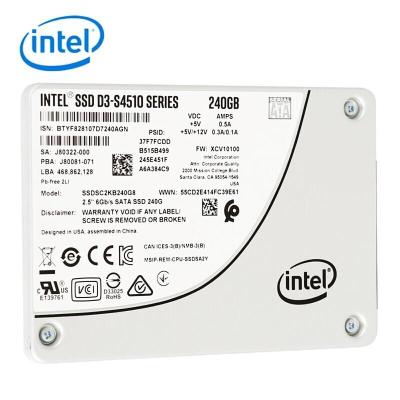 英特尔(Intel) S4510/S4500 数据中心企业级固态硬盘SATA3