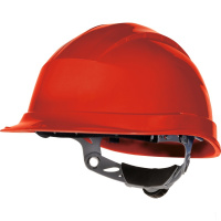 代尔塔 Delta 102009-RO QUARTZ UP IV 石英4型抗紫外线高密度聚丙烯(PP)安全帽-红