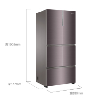 海尔卡萨帝 BCD-520WICTU1 520升多门冰箱 （台）（紫）