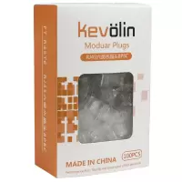 柯菲林 kevolin FT-R45T6 RJ45六类水晶头8P8C(DX)