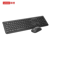 联想 KN200 无线键盘鼠标套装 办公电脑笔记本键盘 轻薄键鼠套装 鼠标键盘套装