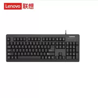联想 K4800S 键盘 有线键盘 电脑办公键盘 笔记本键盘黑色