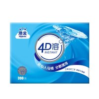 390张/包 平板压花卫生纸 4D溶平板纸 抽取式厕纸 3包/提