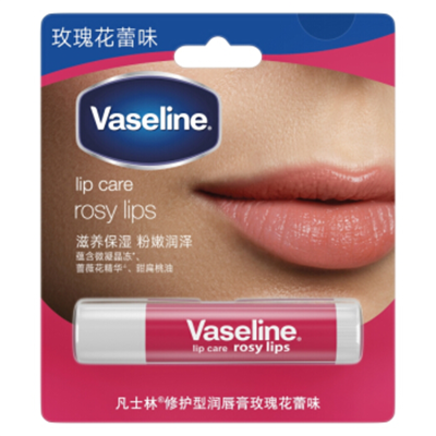 凡士林Vaseline 润唇膏玫瑰3.5g*1 单位:盒