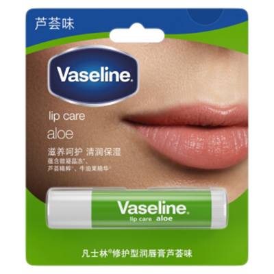 凡士林Vaseline 润唇膏芦荟3.5g*1 单位:盒