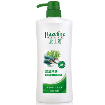 夏士莲HAZELINE 洁净亮肤沐浴露 深层净肤750ml*10 单位:瓶