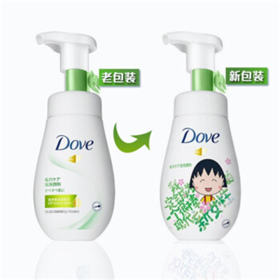 多芬DOVE 慕斯洁面洗面奶160ml 单位:瓶