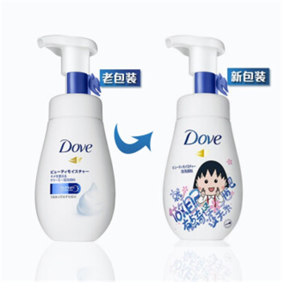 多芬DOVE 慕斯洁面洗面奶保湿160ml *2 单位:组