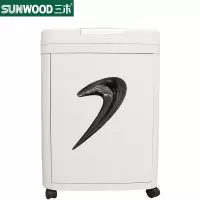 三木(SUNWOOD)锰钢侠系列碎纸机 MSD9331 2*3mm粒状德国五级静音高速电动碎纸机