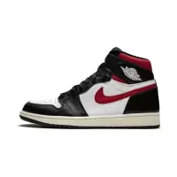 耐克(NIKE)Air Jordan 1 AJ1红钩黑脚趾男AJ篮球鞋555088-061