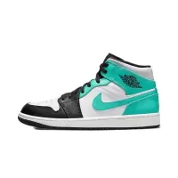 耐克Air Jordan 1 Mid AJ1蒂芙尼绿休闲AJ篮球鞋554725-132