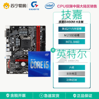 技嘉B460M H主板+i5-10400 CPU 套装