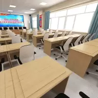 华东文仪翻转式电脑桌椅[定制]